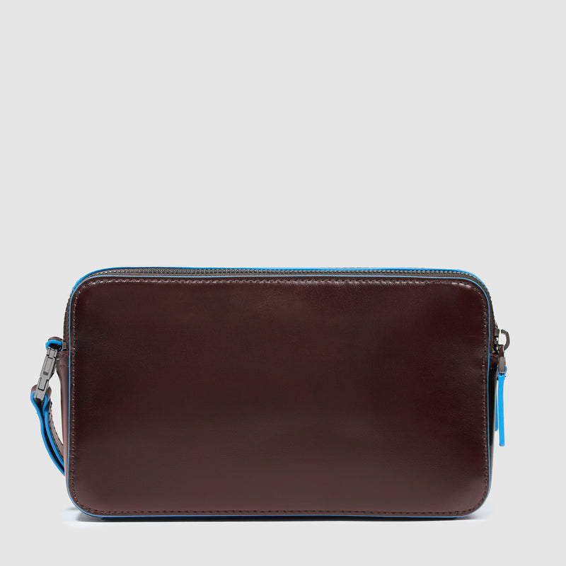 Men’s wrist clutch bag with front slip pocket