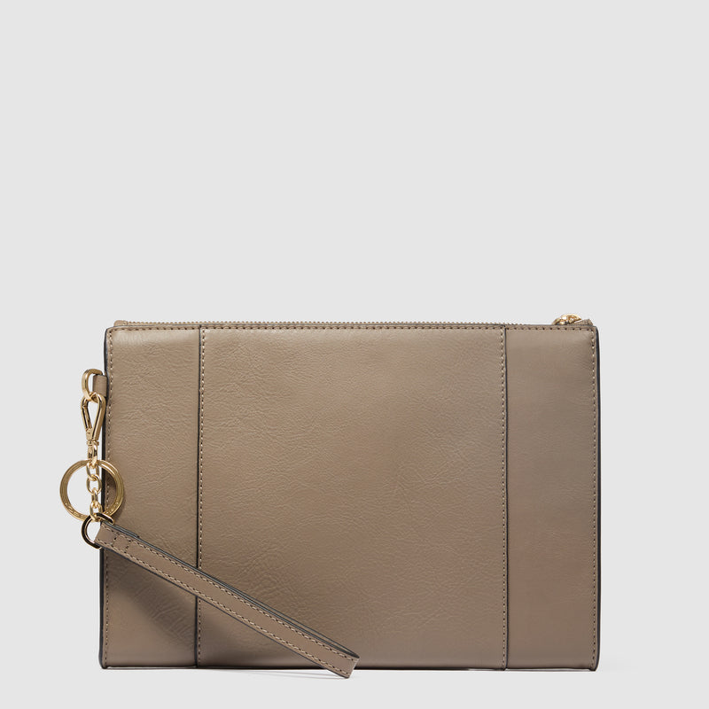 Women's clutch with iPad®mini compartment