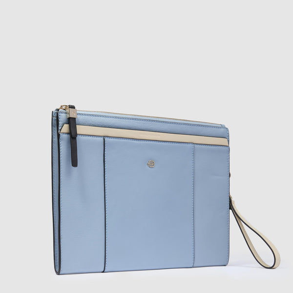 Women's clutch with iPad® compartment