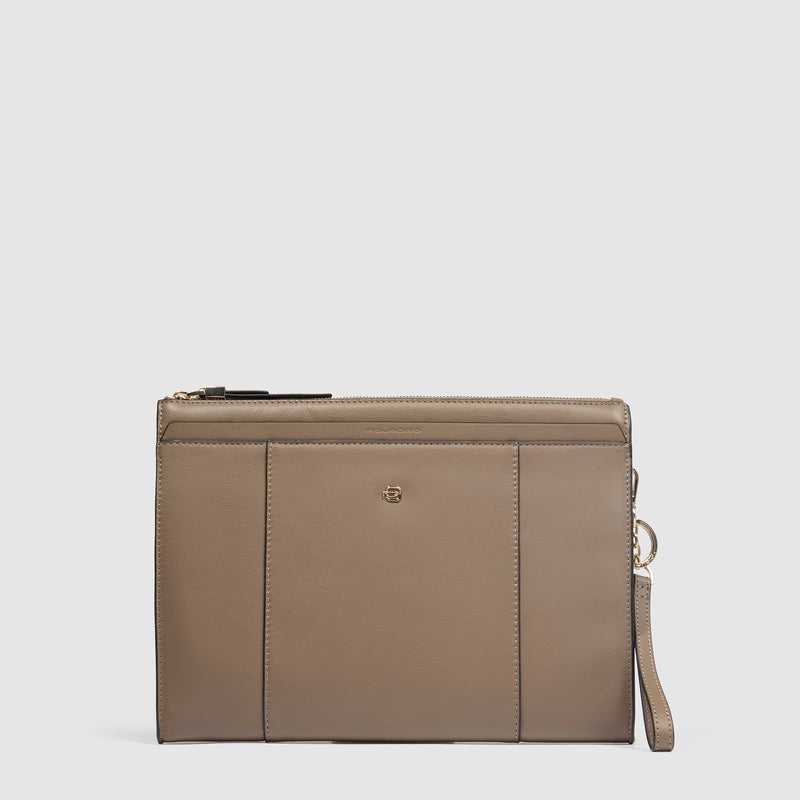 Women's clutch with iPad® compartment