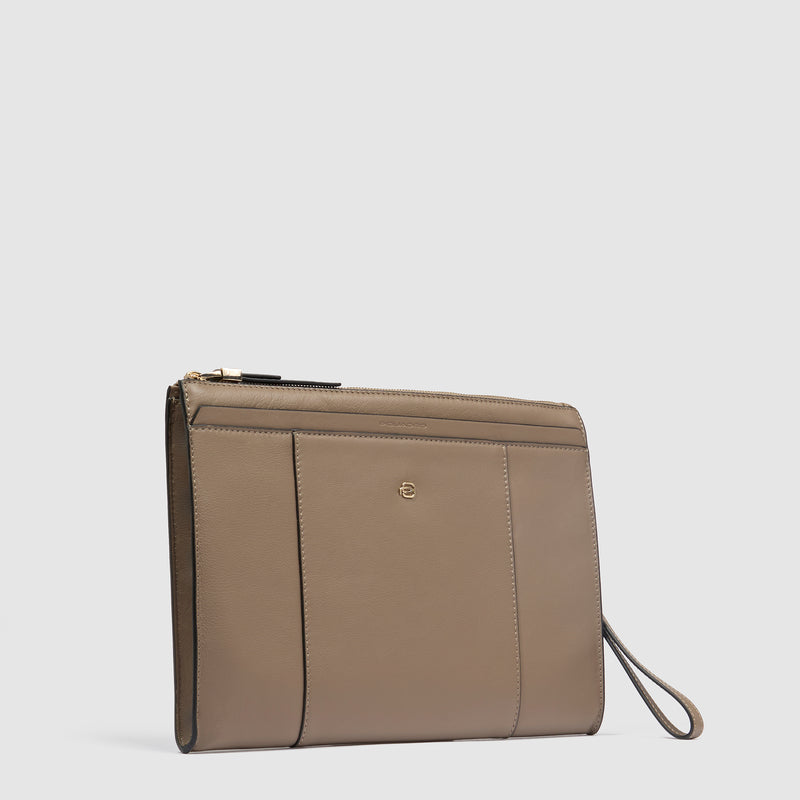 Women's clutch with iPad® compartment