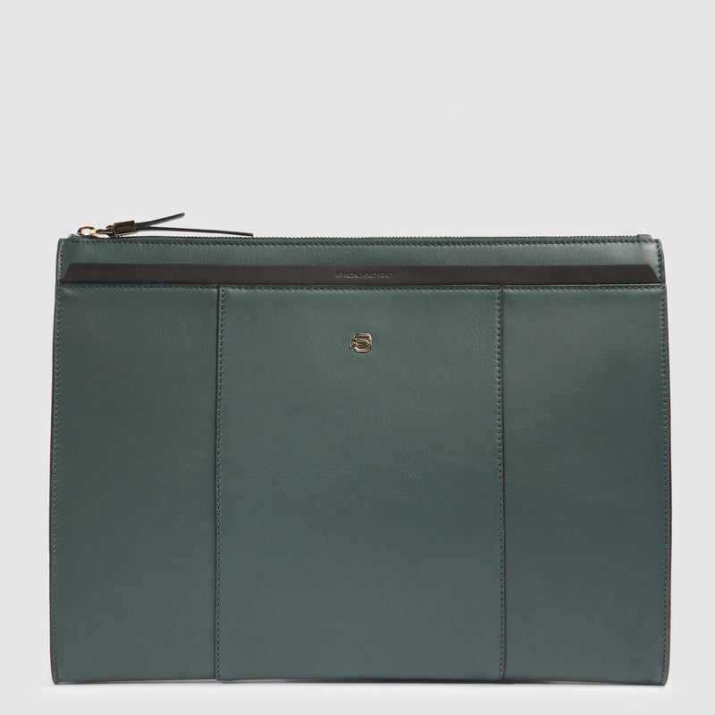 Pochette in pelle porta pc 13,3" o iPad®Pro 12,9"