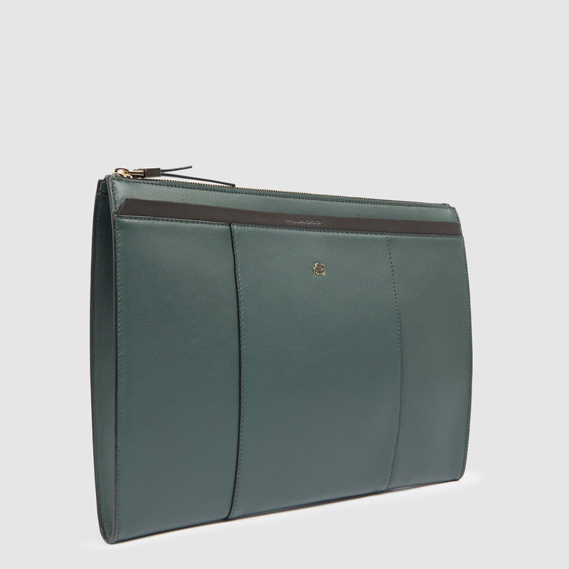 Pochette in pelle porta pc 13,3" o iPad®Pro 12,9" 