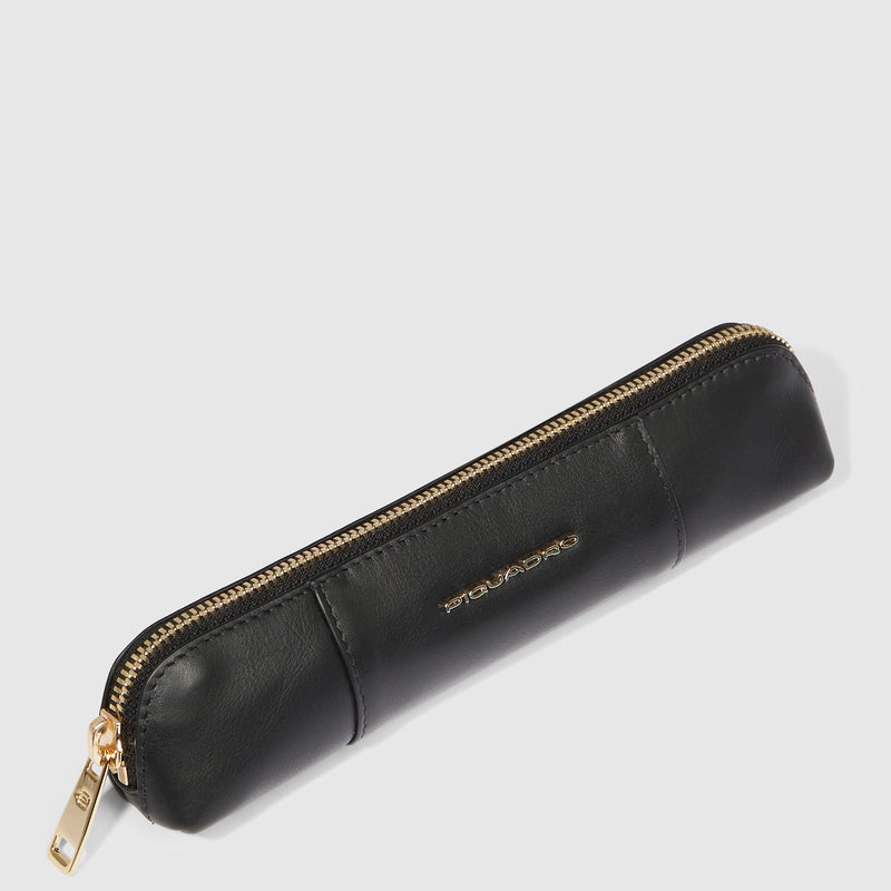 Small size, leather pen case