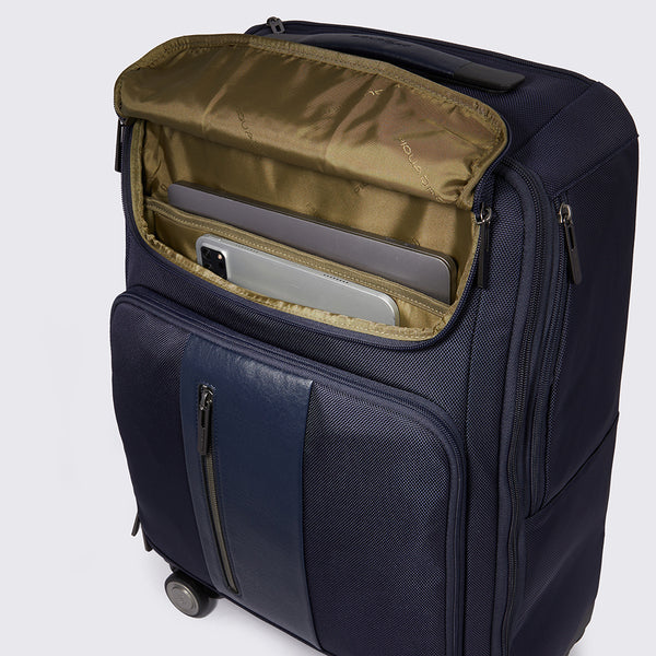 4 wheel cabin suitcase for laptop 15,6"