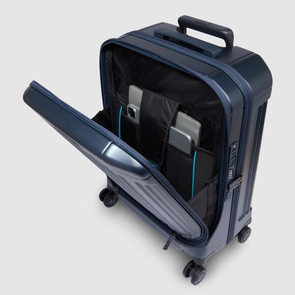 4 wheel cabin suitcase for laptop 17,3"