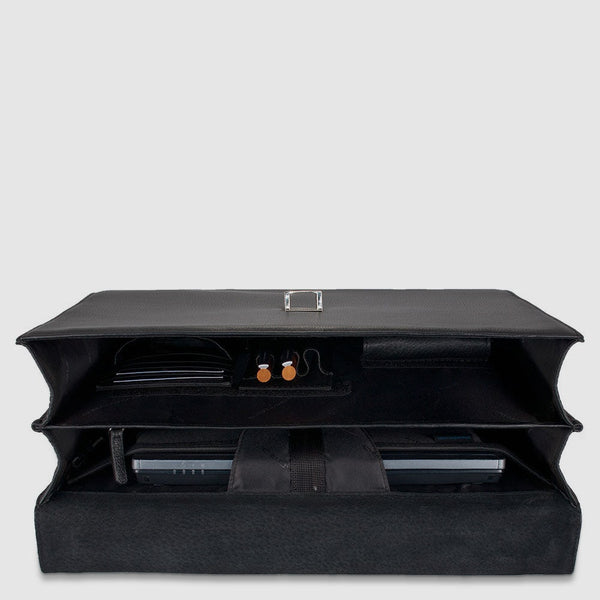 Briefcase with two dividers plus double