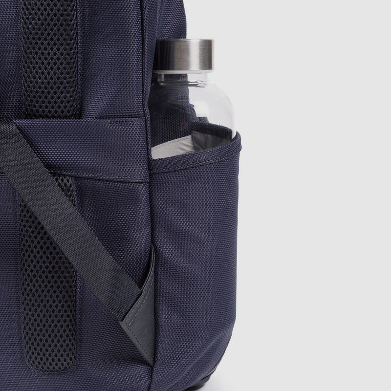 Computer and iPad® backpack in recycled fabric wit