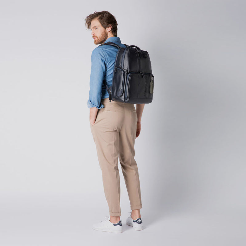 Customizable, fast-check PC backpack with iPad® c