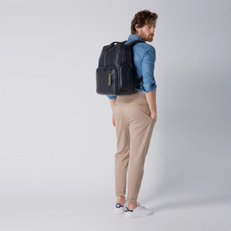 Customizable, fast-check PC backpack with iPad® c