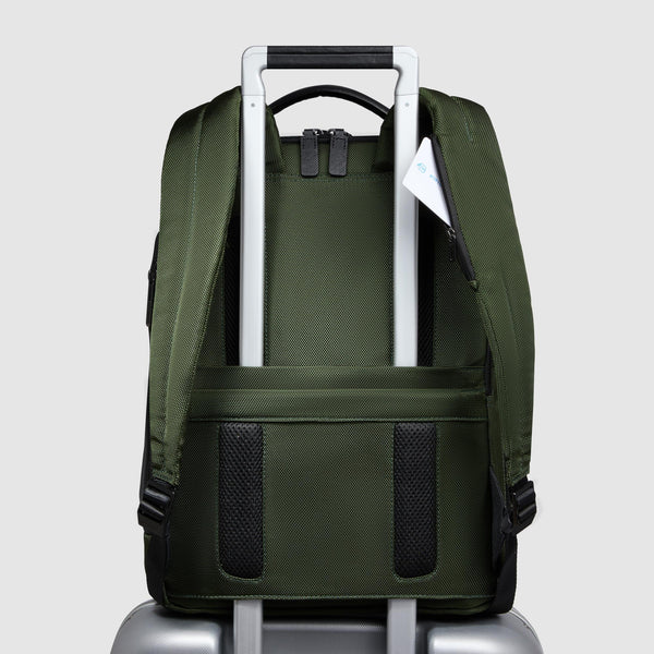 Laptoprucksack 15,6" aus recycled Stoff