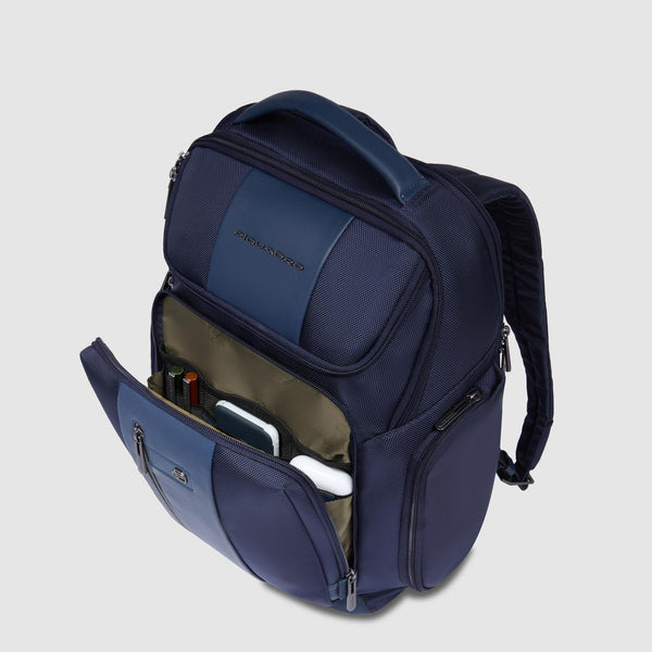 Laptop backpack 15,6" in recycled fabric