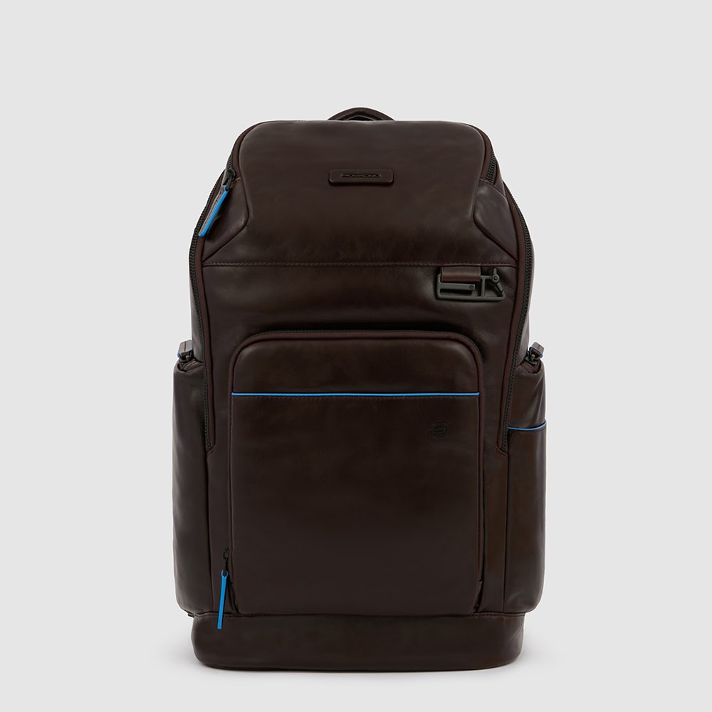 Piquadro leather outlet backpack