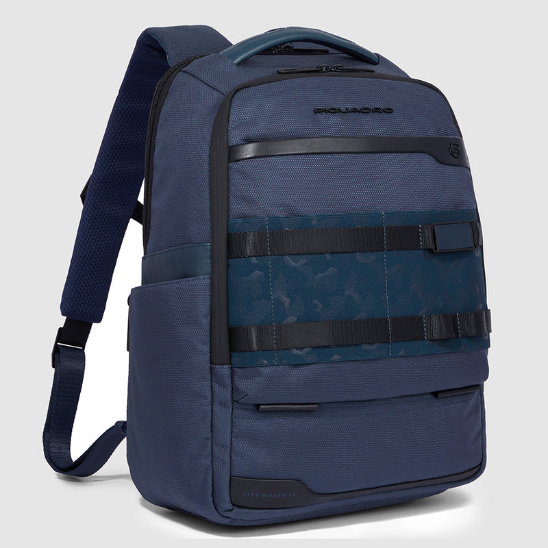 Personalizable, modular laptop backpack 14"