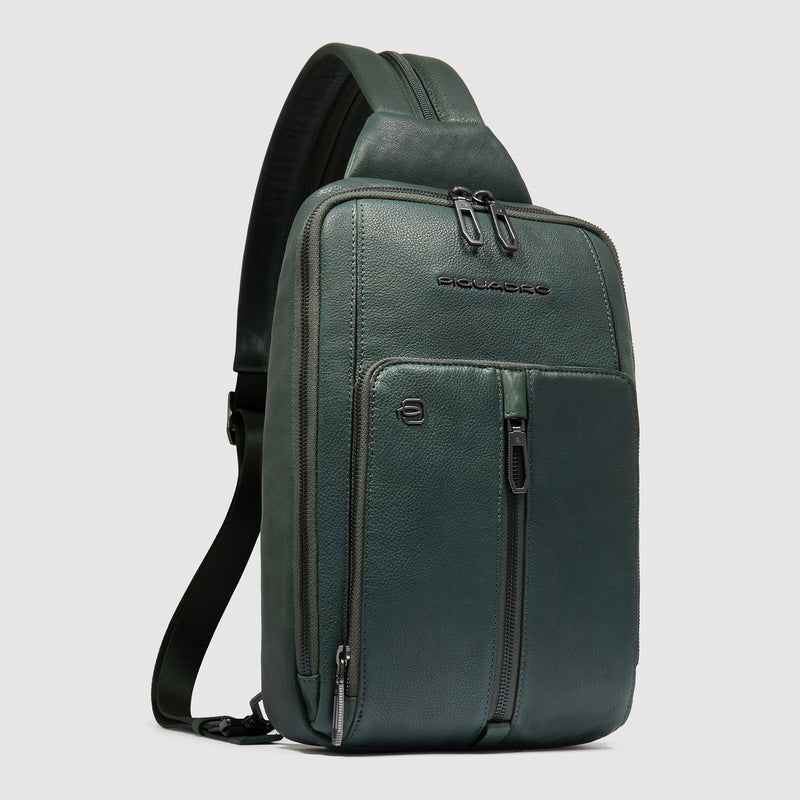 Convertible to backpack men's mono sling bag