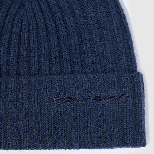 100% pure wool beanie hat