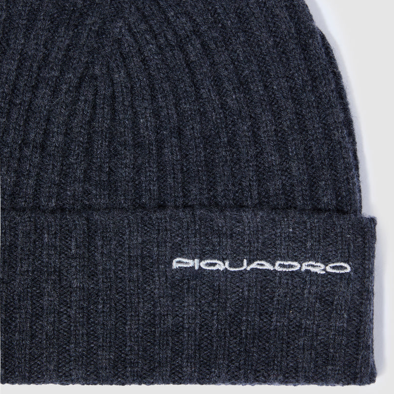 100% pure wool beanie hat