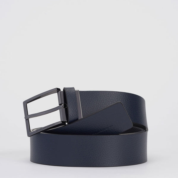 Reversibile men’s belt with prong buckle