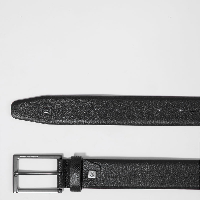 Ceinture homme en cuir avec boucle-ardillon