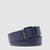 Men’s leather belt with prong buckle