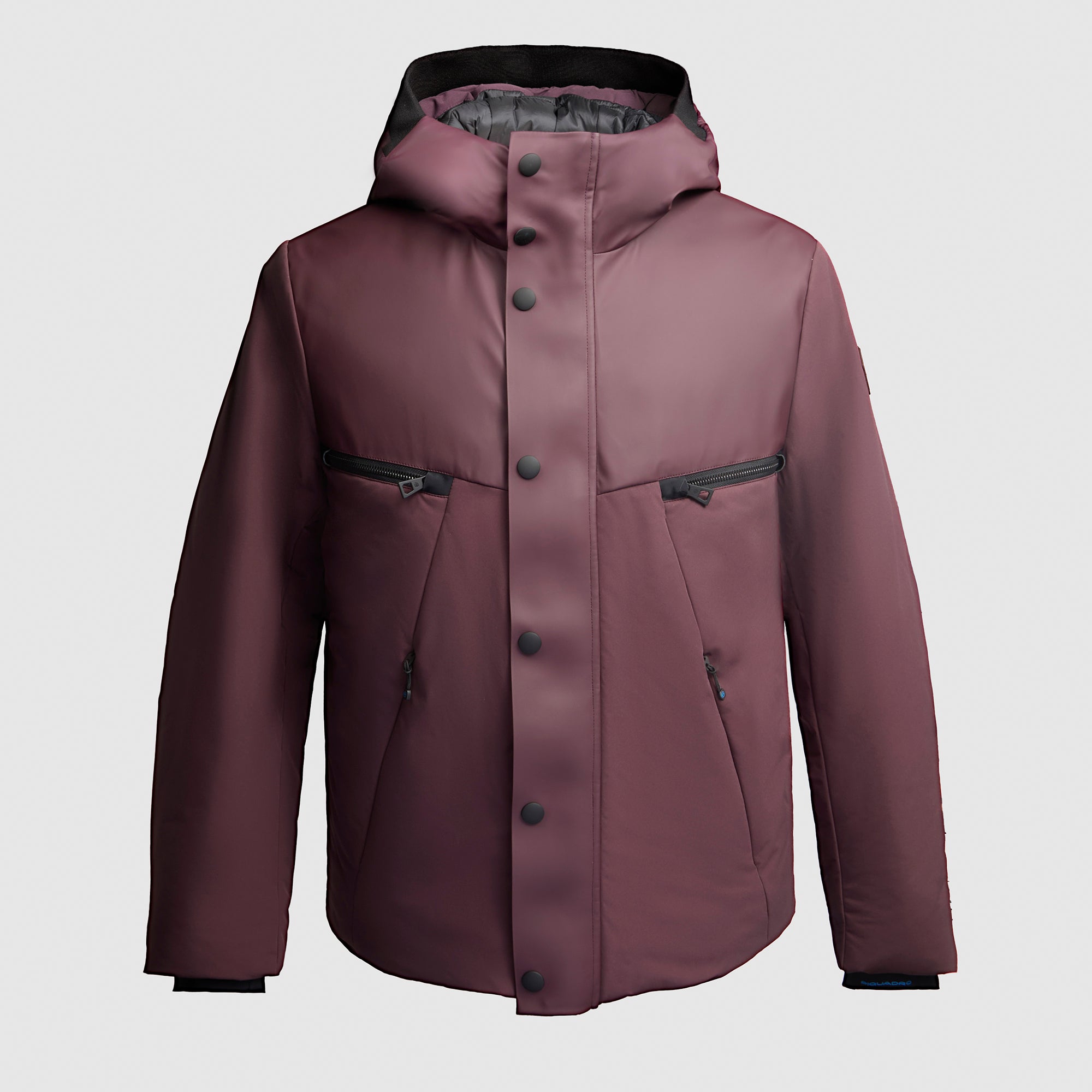 Water resistant hooded jacket