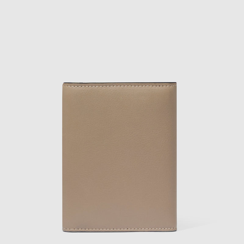 Small size, vertical women’s trifold wallet