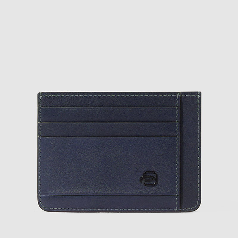 Portafoglio porta carte di credito in metallo - Piquadro PP5649B2BL