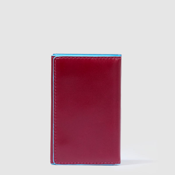 Compact wallet for banknotes and credi cards