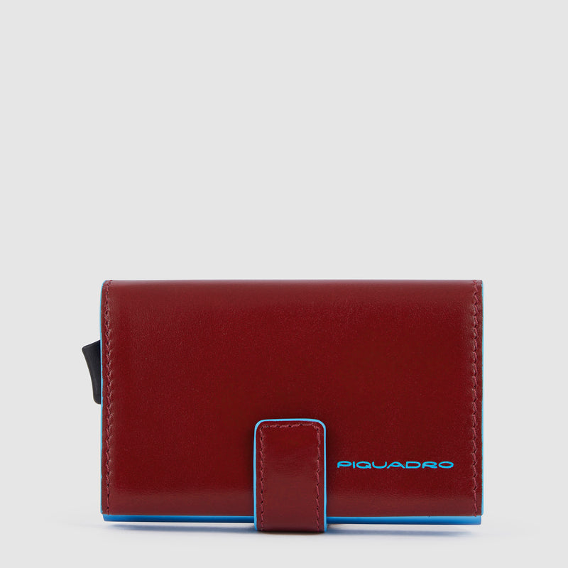 Double compact wallet for credit cards