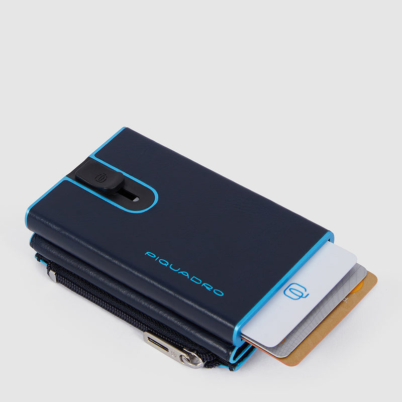 Acquista Piquadro Blue Square portachiavi con chiavetta USB