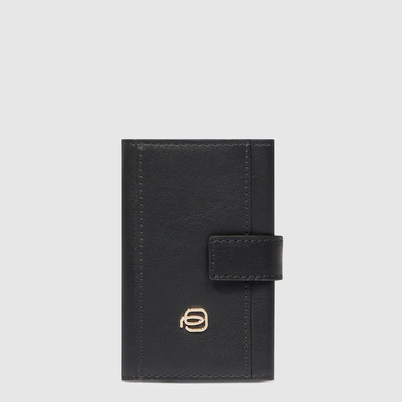 Credit card holder case in metal