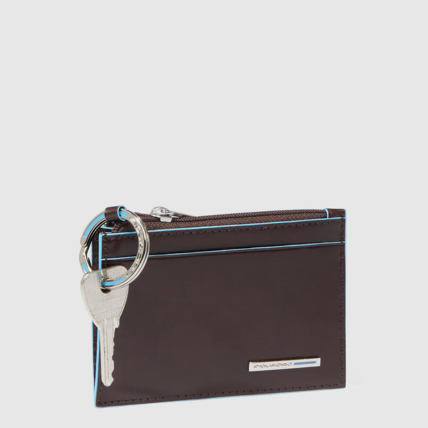 Slim key case with credit card facility