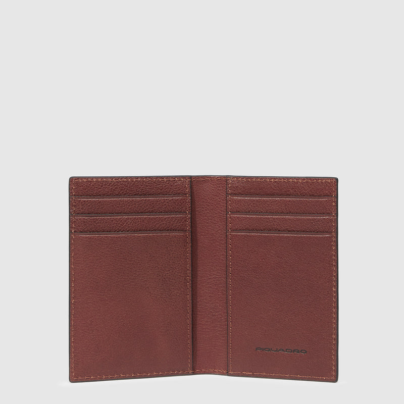 Men's slim bifold credit card wallet