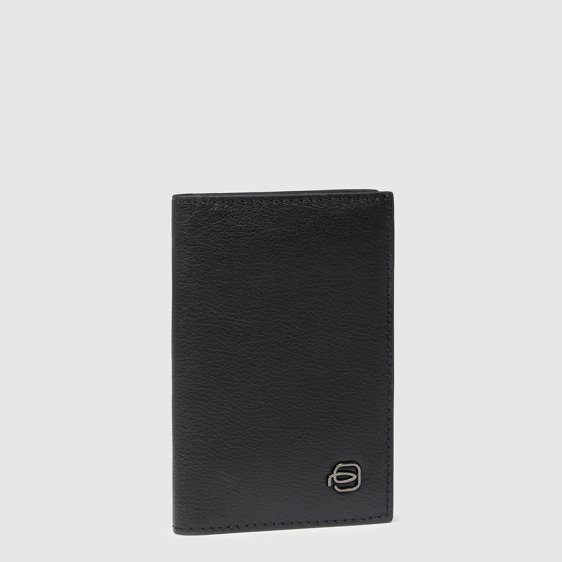 Men's slim bifold credit card wallet