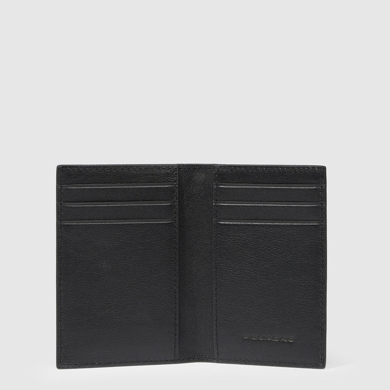 Men's slim bifold credit card wallet