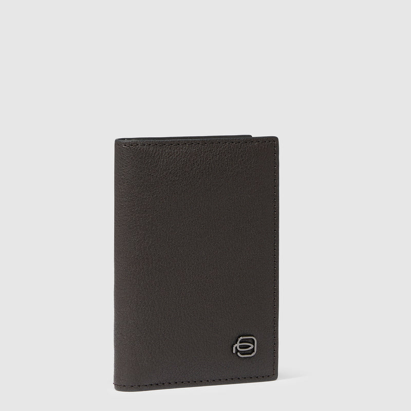 Men's slim bifold credit card wallet