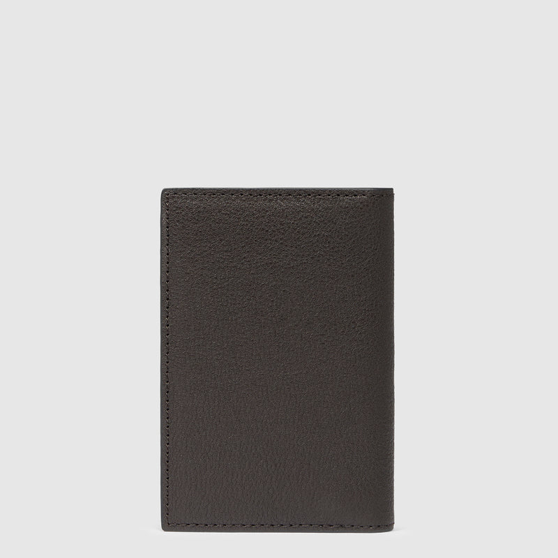 Men's slim bifold credit card wallet