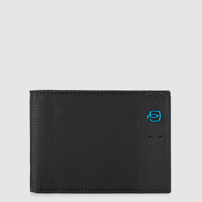 Men’s wallet with flip up ID window, coin pocket