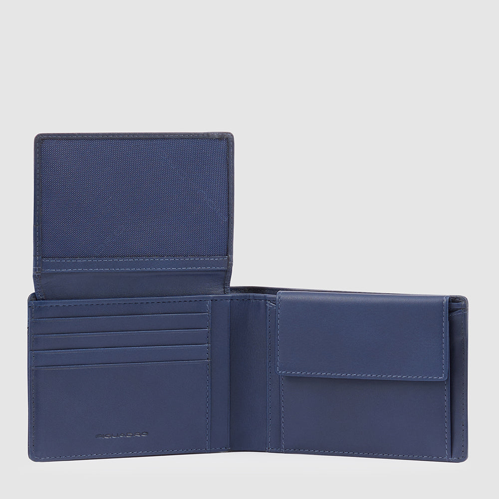 Men’s wallet in recycled fabric