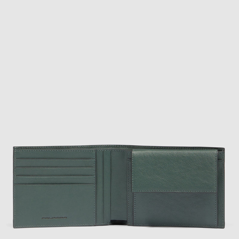 Men’s wallet with coin pocket