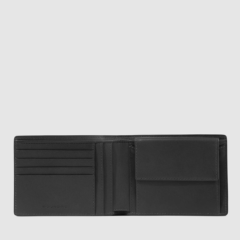 Men’s wallet with coin pocket