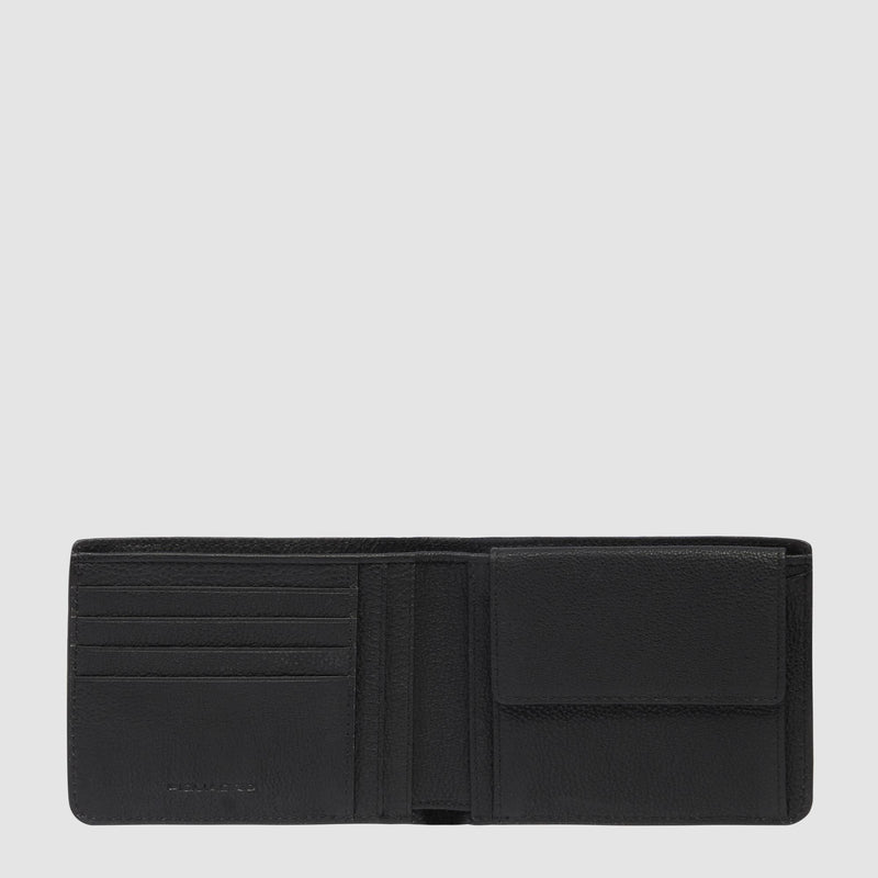 Men’s wallet with coin pocket