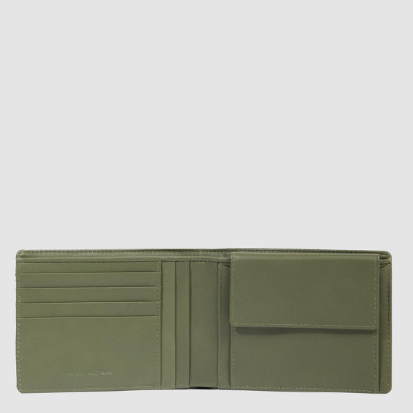 Men’s wallet with coin pocket