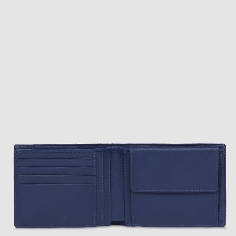 Men’s wallet with coin pocket