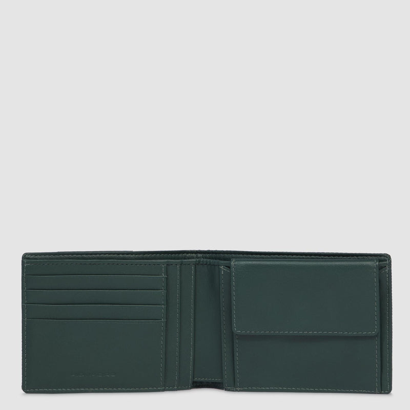 Men’s wallet with coin pocket