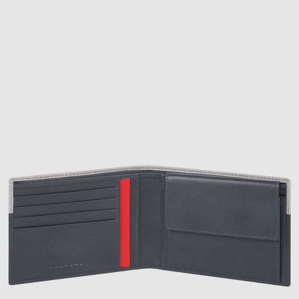 Men’s wallet with coin pocket