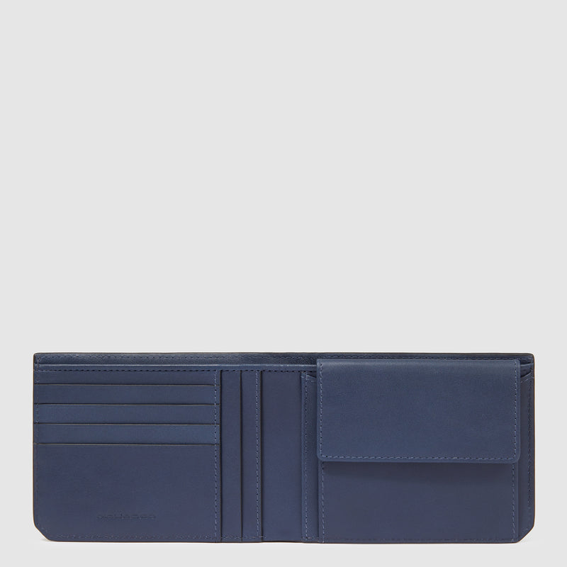 Men’s wallet with coin pocket