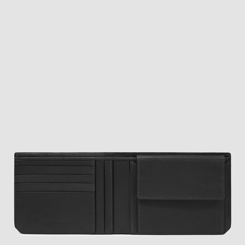 Men’s wallet with coin pocket