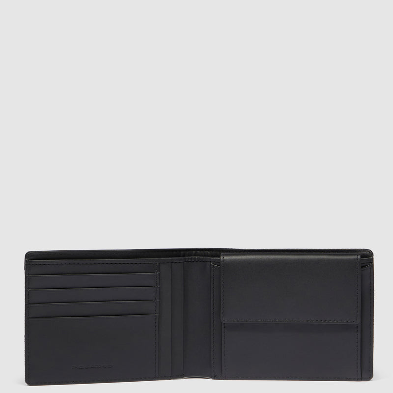 Men’s wallet with coin pocket