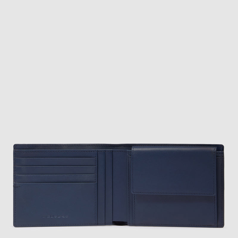 Men’s wallet with coin pocket